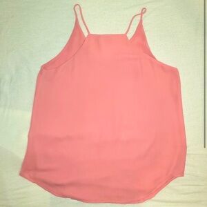 LOFT Petal Pink Strappy V-neck Cami